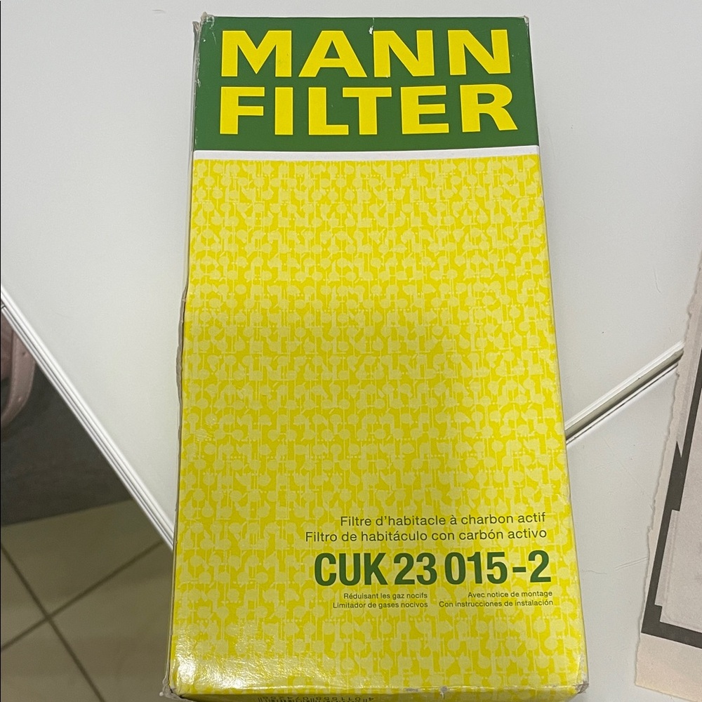 MANN Filter CUK 23015-2 filtro de cabina BMW